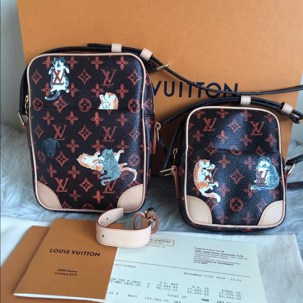 ❤️SOLD❤️Louis Vuitton Catogram Paname